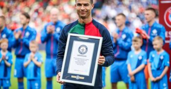 Cristiano Ronaldo wins Guinness World Cup for most wins for an international