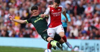 Almost broke his leg! Martinelli complained about how Norgaard survived a red card