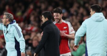 Well done! Arteta has no qualms with Rice disobeying set-piece coach