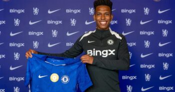 The Blues officially unveiled Estevao Willian